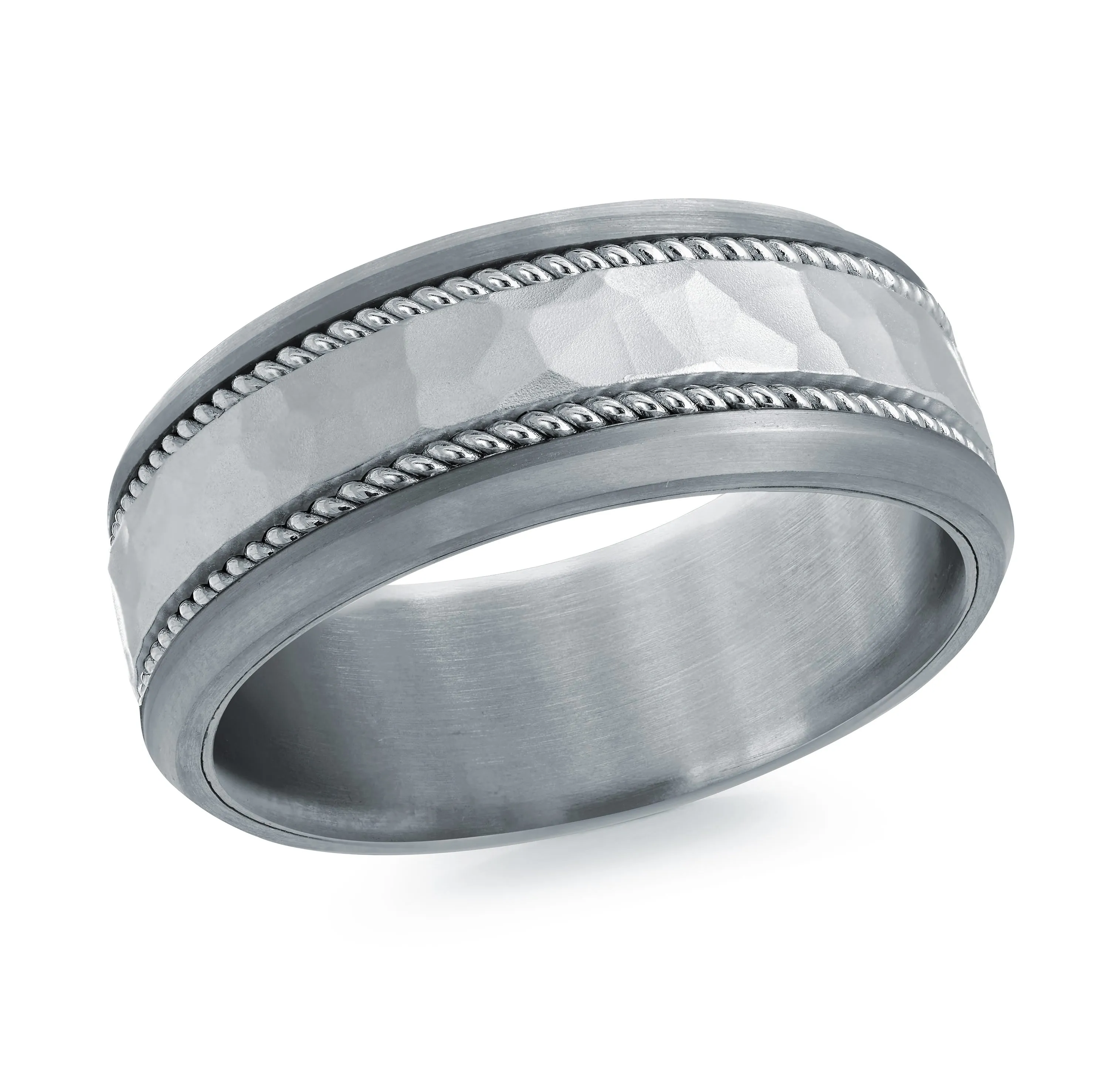 14K White Gold Ring from the Tantalum Collection by Malo - MRDTC-029-8W