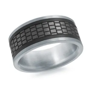 14K White Gold Ring from the Tantalum Collection by Malo - MRDTN-035-10W