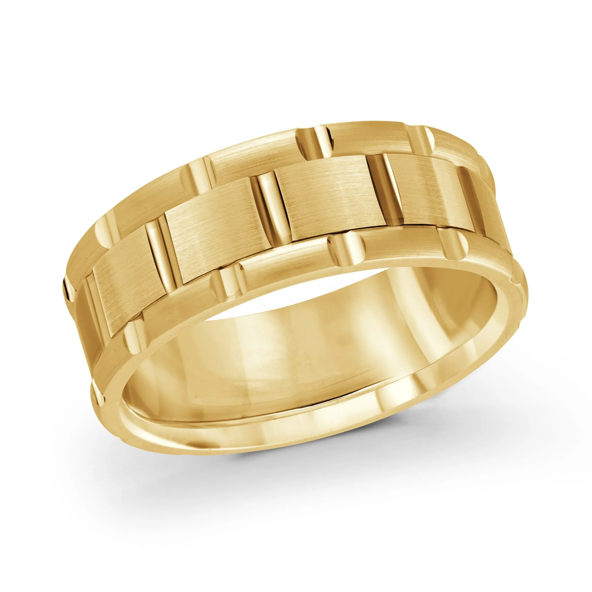 14K Yellow Gold Ring from the Executif Collection by Malo - MRD-044-7Y