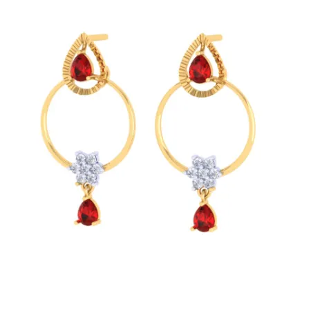 22KT Chic Gold Earrings