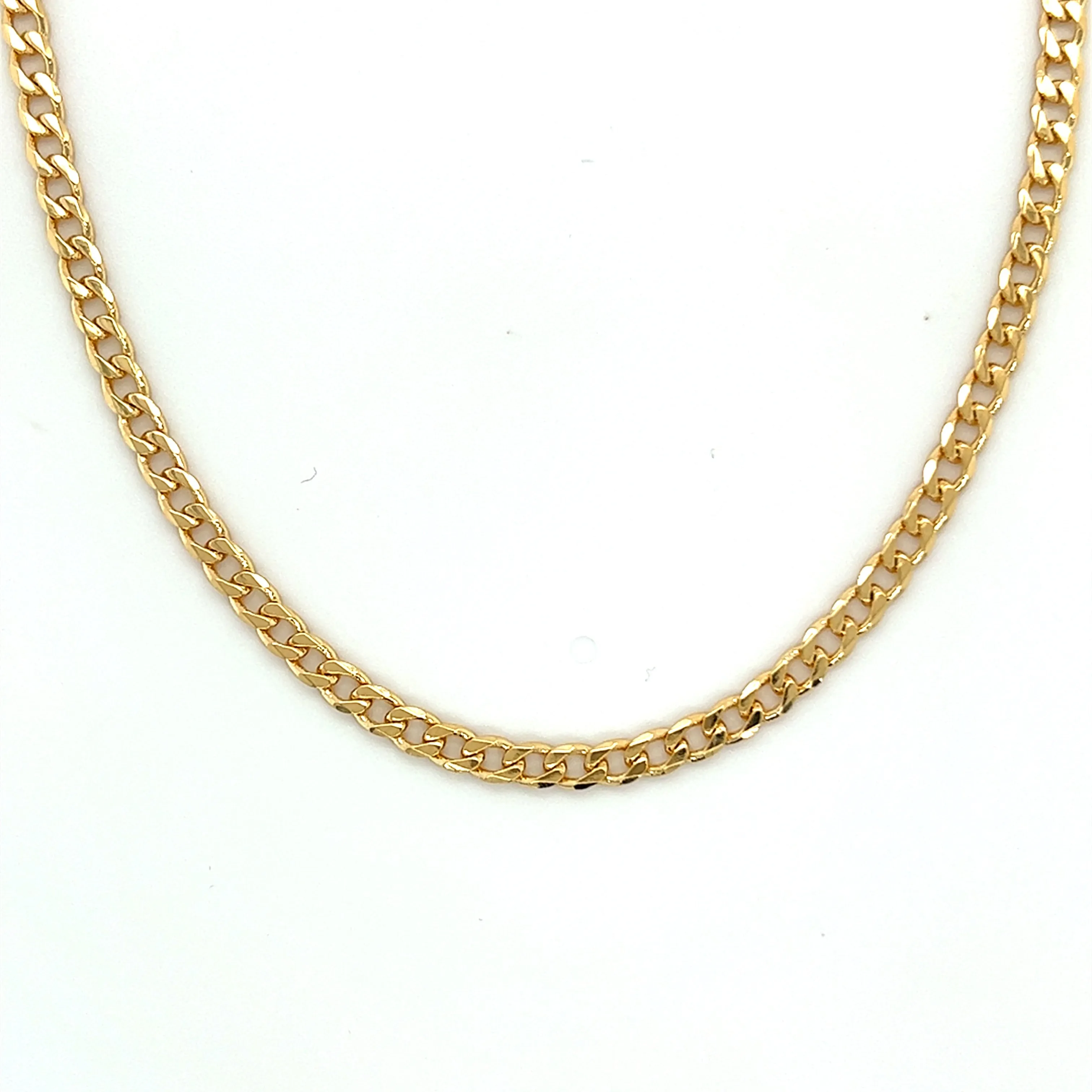 4mm Cuban Chain Necklace