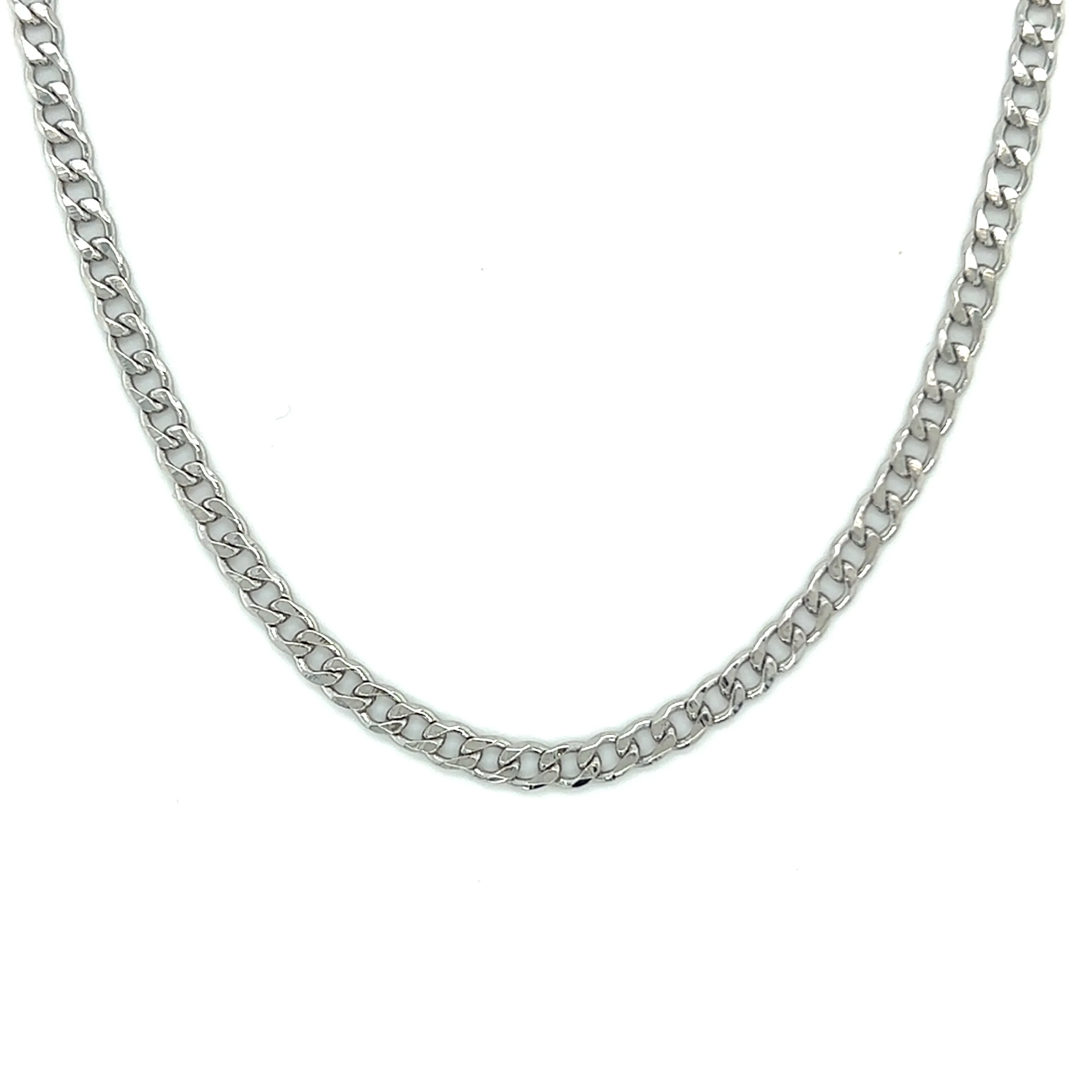 4mm Cuban Chain Necklace