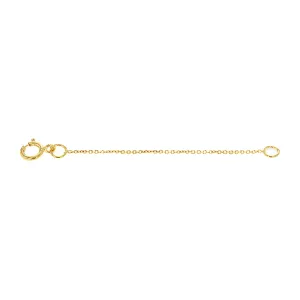 9K Yellow Gold 2" Chain Extender