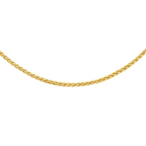 9K Yellow Gold Spiga Chain /16’’