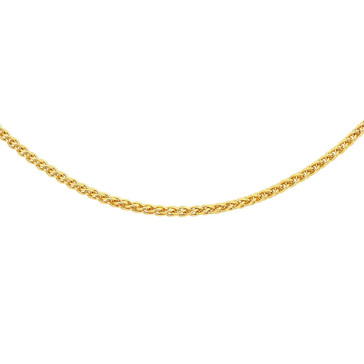 9K Yellow Gold Spiga Chain /16’’