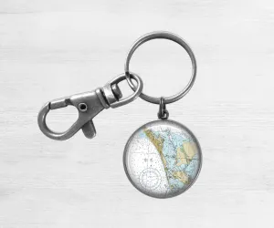 Anna Maria Island Nautical Keychain