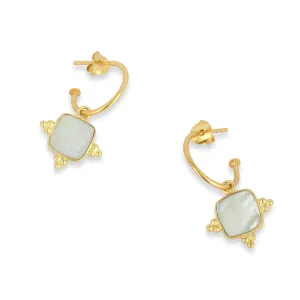 Asia Earrings Mother of Pearl