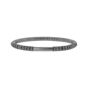 Beck Stainless Steel Beaded Bracelet