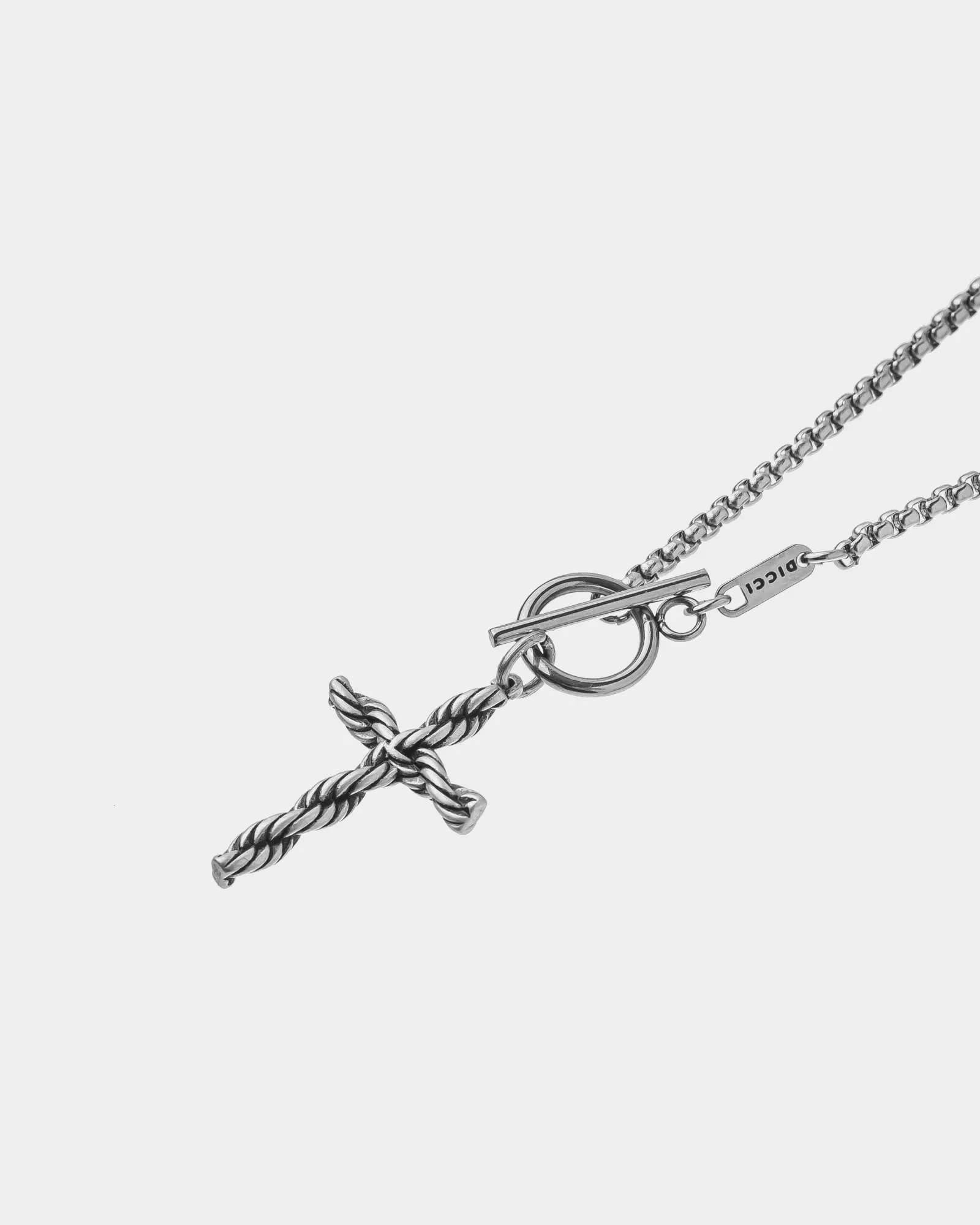 Boho Twisted Cross Necklace