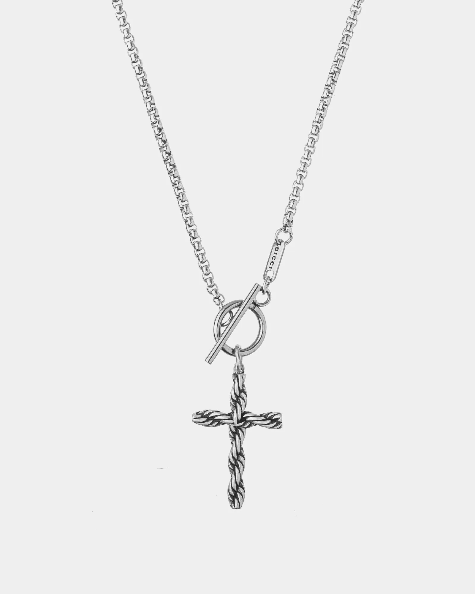 Boho Twisted Cross Necklace