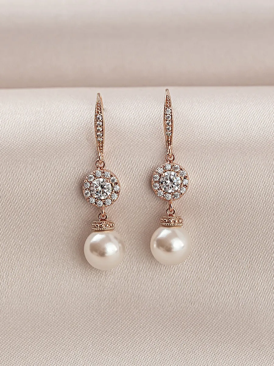 Camille Pearl Earrings