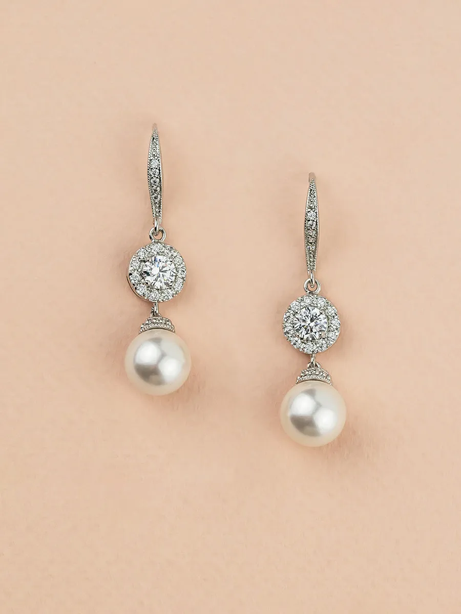 Camille Pearl Earrings