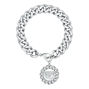 Chiara Ferragni Chain Collection Silver Eye Bracelet