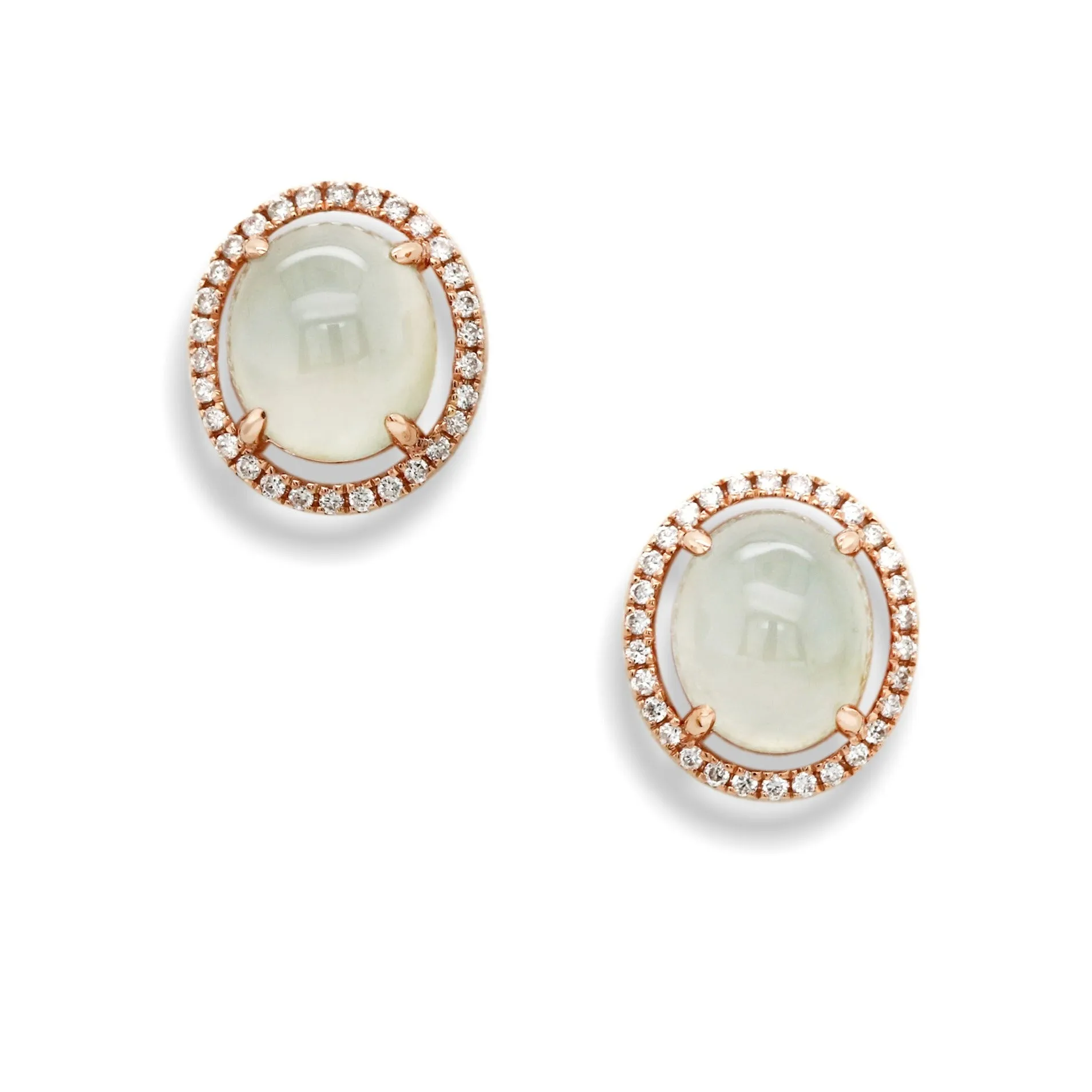 Classic Icy Jadeite Earrings