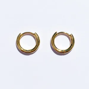 Classic Small Gold Hoops