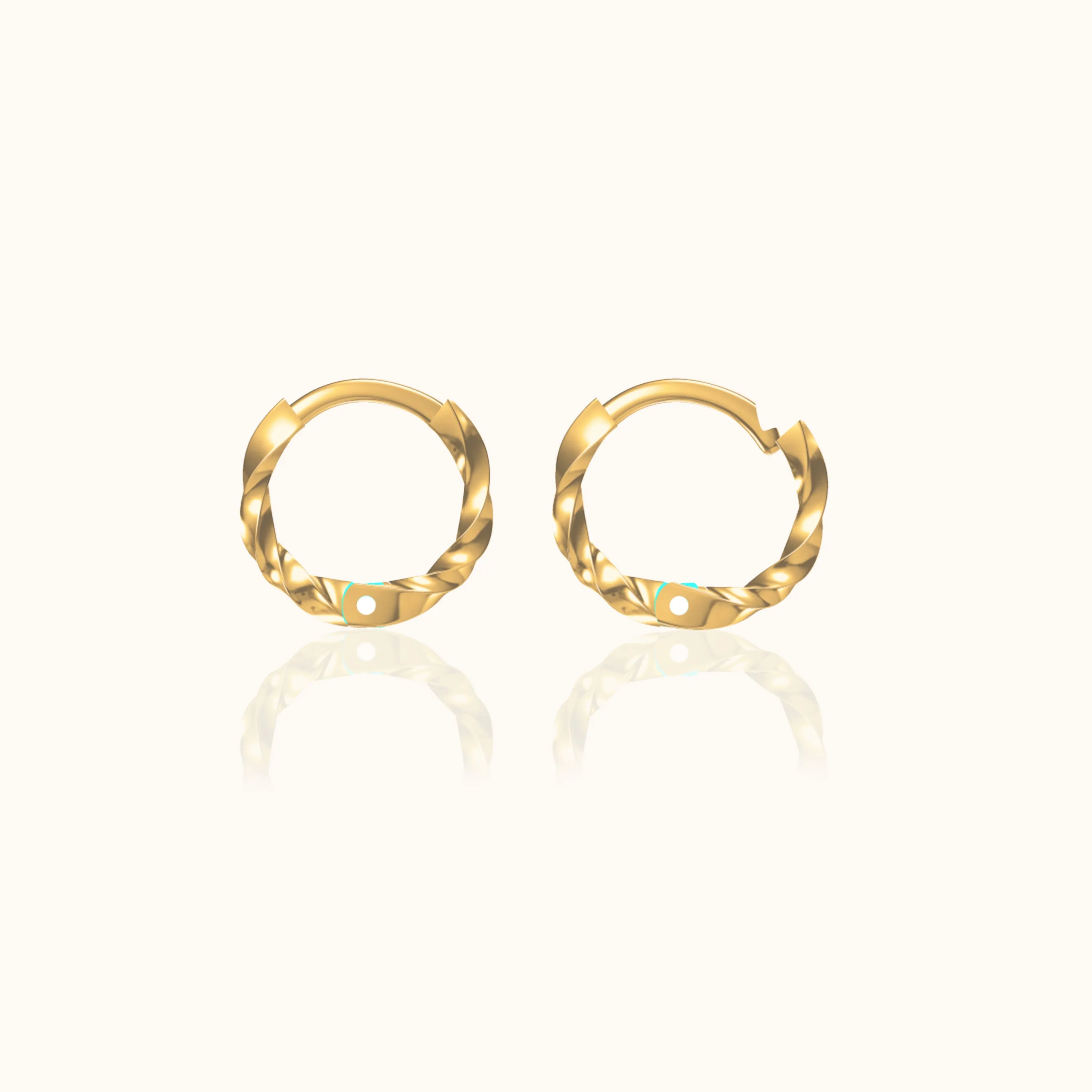 Classic Twisted Hoops