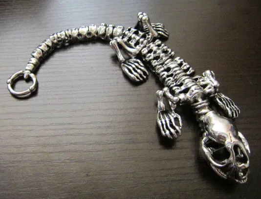 COOL 3D T Rex Tyrannosaurus Skull Jewelry Dinosaur Skeleton Bracelet