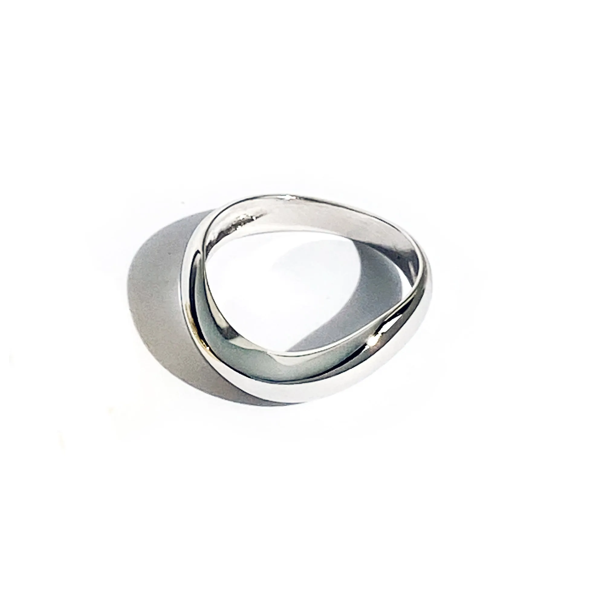 Curve Ring - Small - Silver