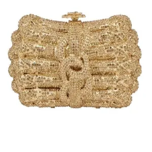 Exquisite Stone Studded Socialite Evening Party Accessory