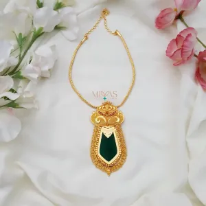 Fashionable Kerala Style Nagapadam Pendant Necklace