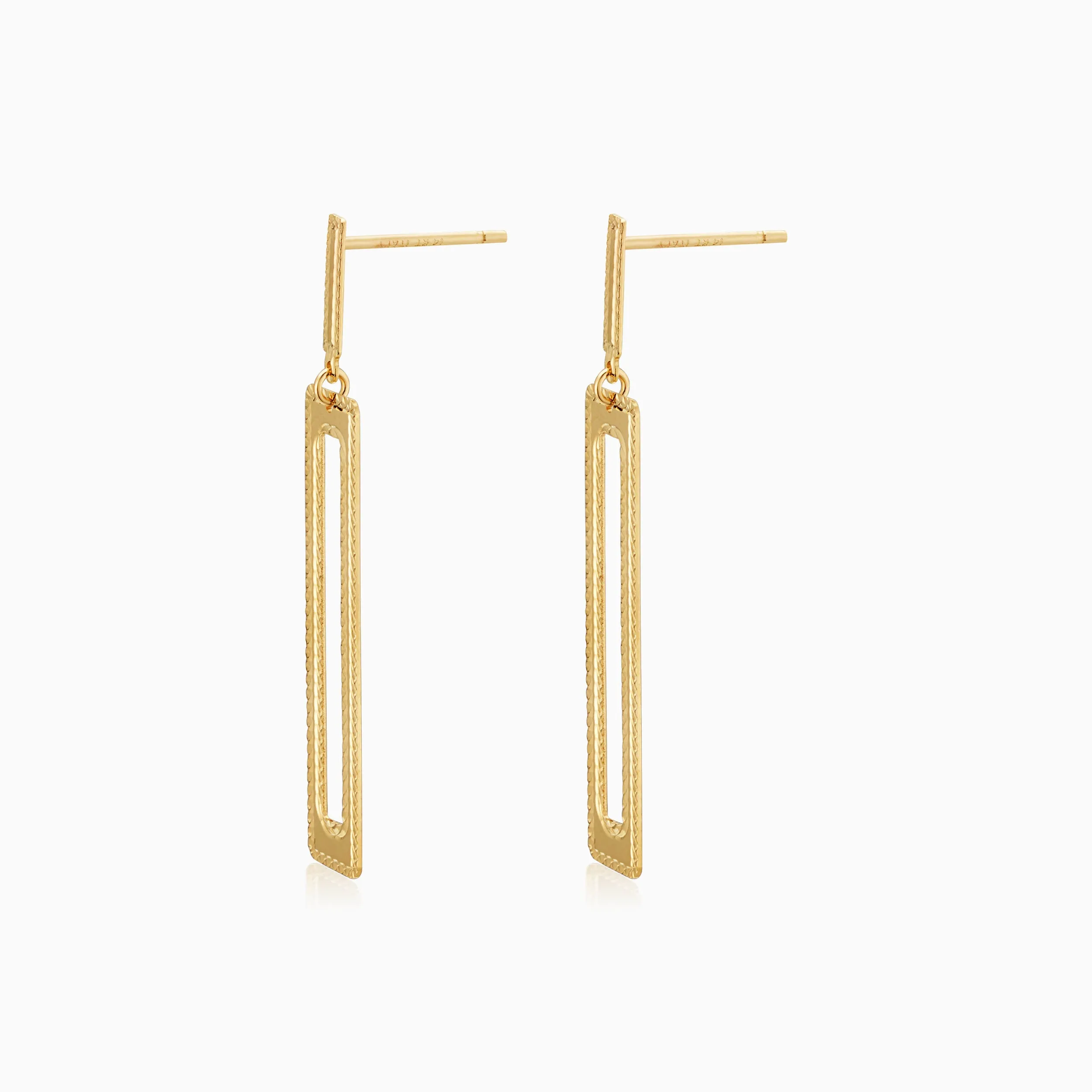 Frame Drop Earrings