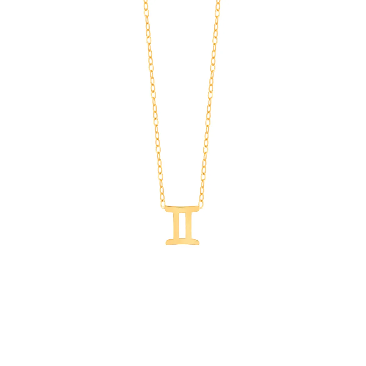 Gemini Zodiac Sign Necklace