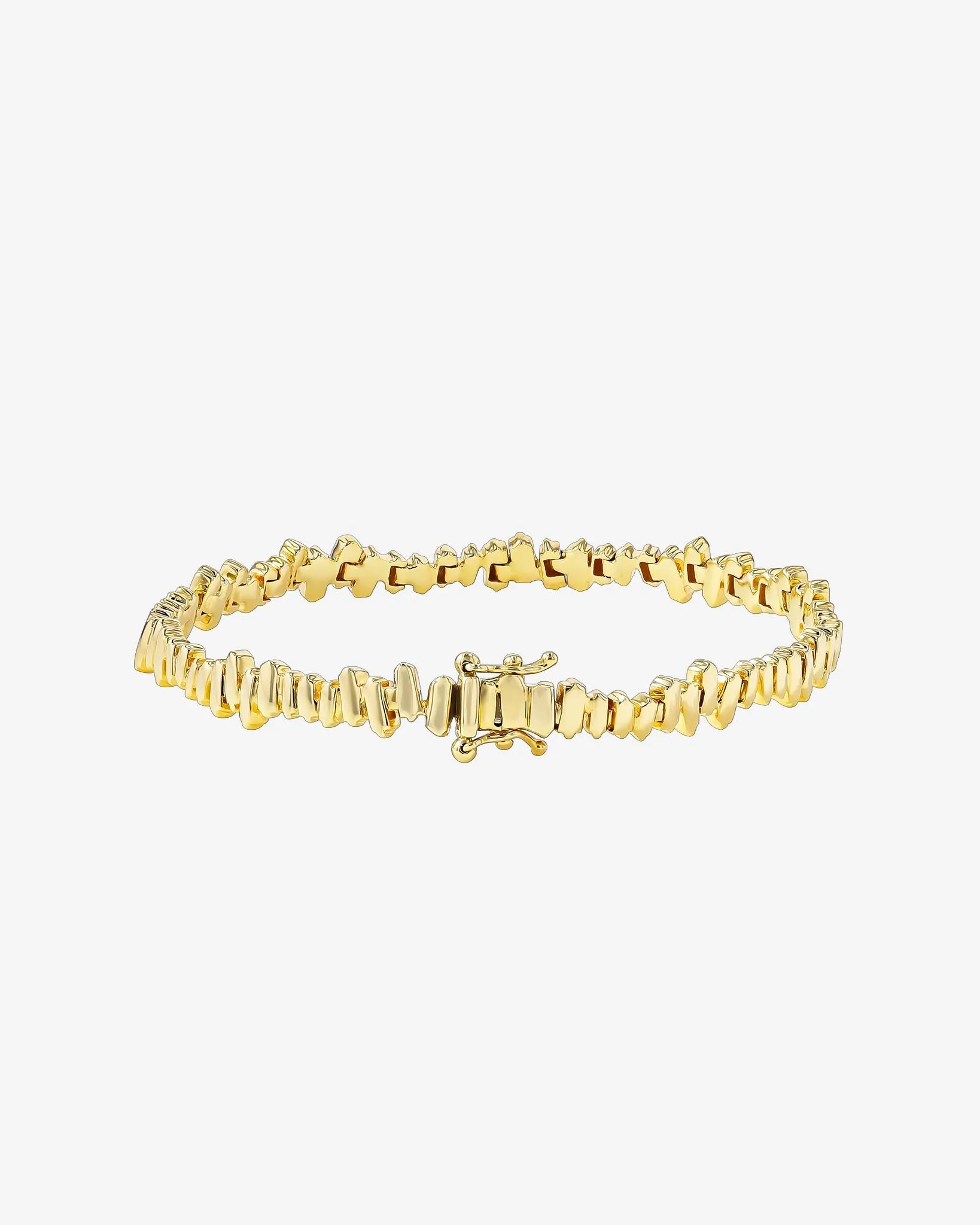 Golden Tennis Bracelet