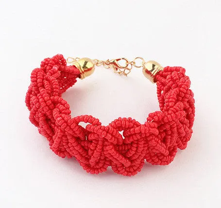 High Quality 6 Colors Woman Bracelets Hot Brand Exaggerated Chain Statement Charm Bracelet Jewelry