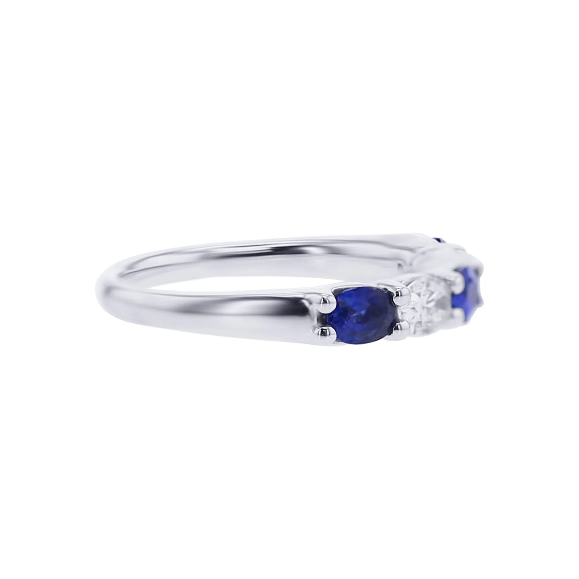 Kalinda Sapphire and Diamond Ring