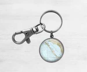 Longboat Key Nautical Keychain