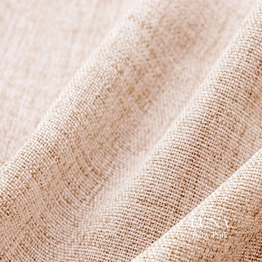 Luna Linen Curtain Pinch Pleat | Natural Touch