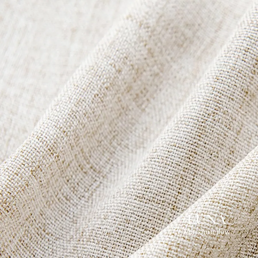 Luna Linen Curtain Pinch Pleat | Natural Touch