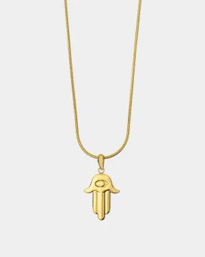 Minimalist Hamsa Necklace