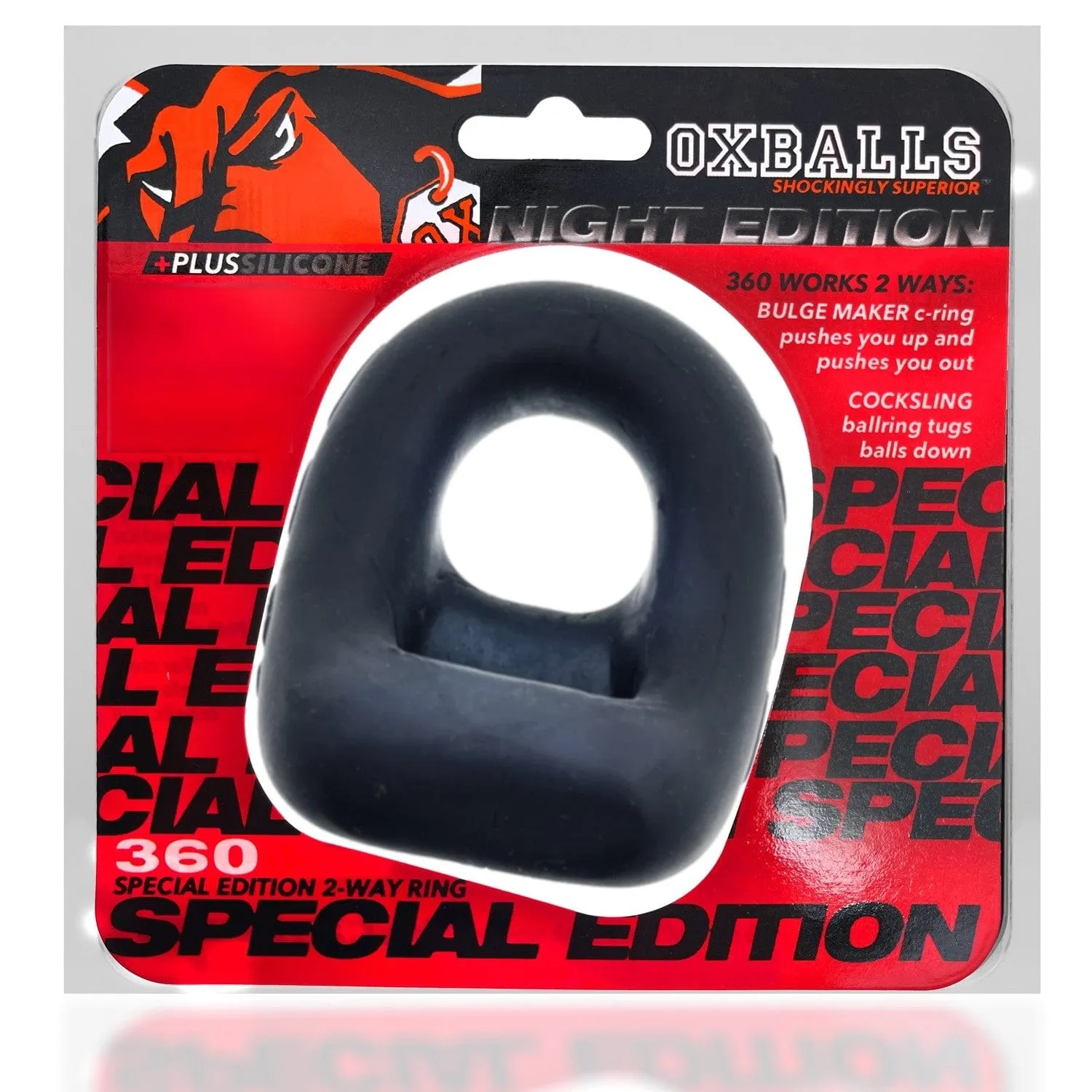 Oxballs 360 2-Way Special Edition Cock Ring Night