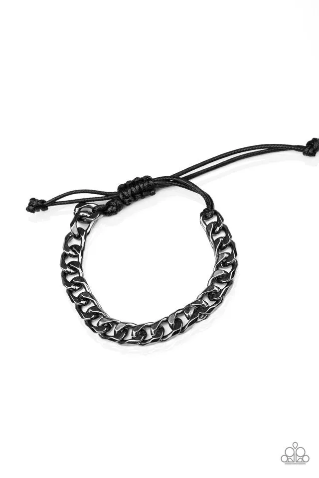 Paparazzi Bracelet ~ Rulebreaker - Black