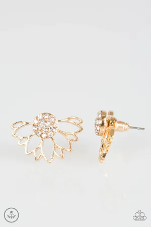 Paparazzi Earring ~ A Fan Fave - Gold