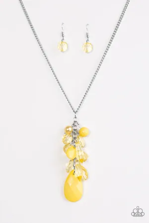 Paparazzi Necklace ~ Keepin It Colorful - Yellow