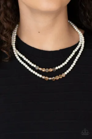 Paparazzi Necklace ~ Poshly Petite - Gold