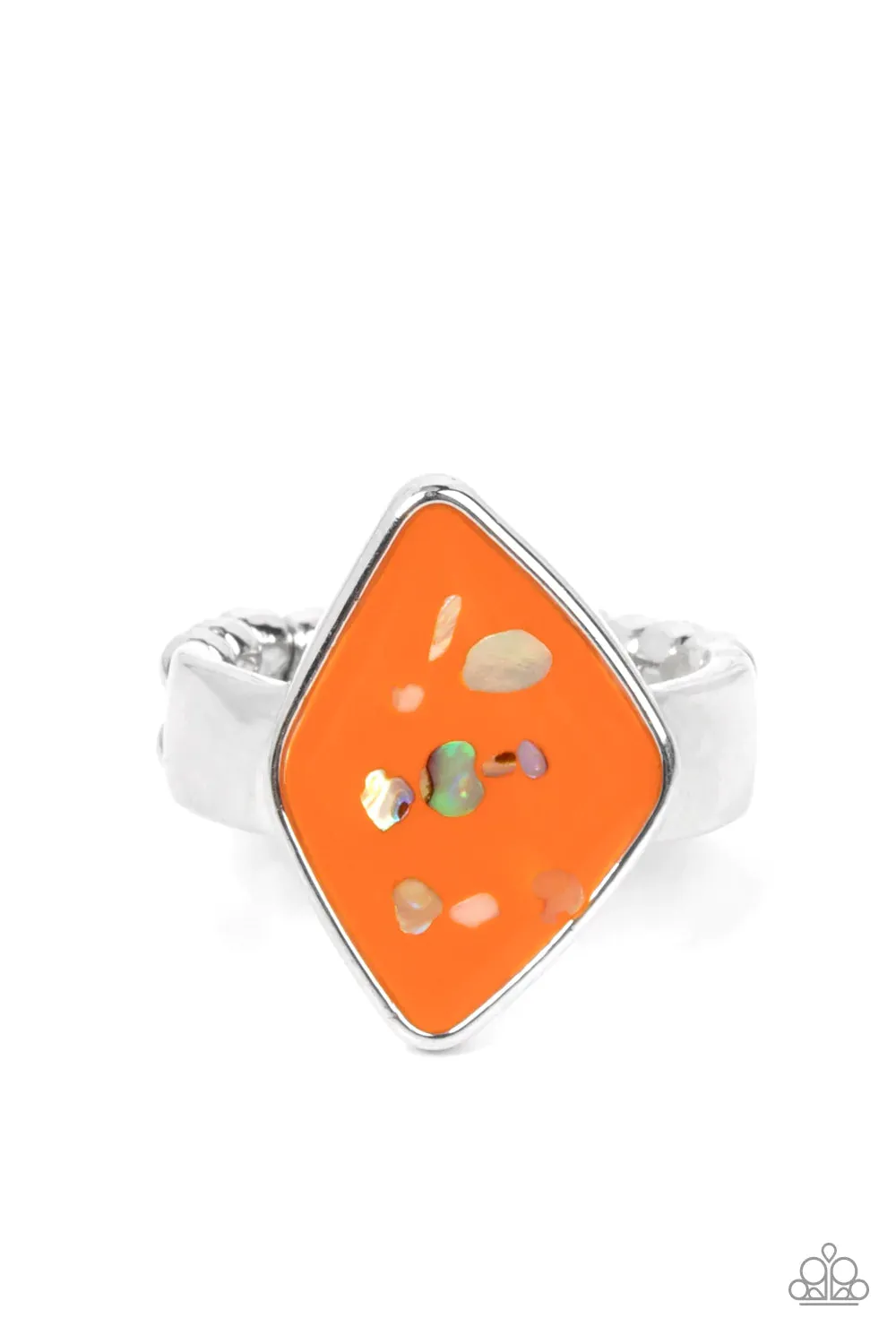 Paparazzi Ring ~ Stellar Shores - Orange