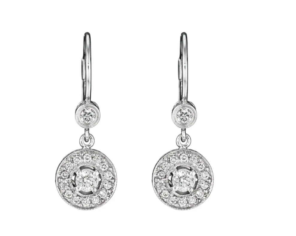 Penny Preville Classic Round Drop Earrings