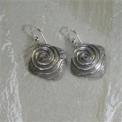 Pewter Swirls Earrings