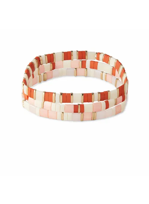 San Juan Bracelets in Pink