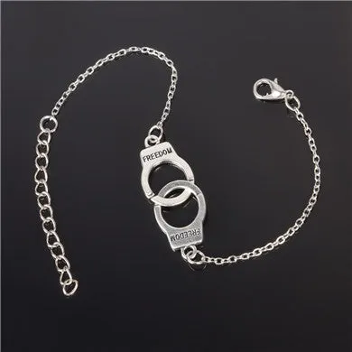 Simple Style Silver Plated Bracelet