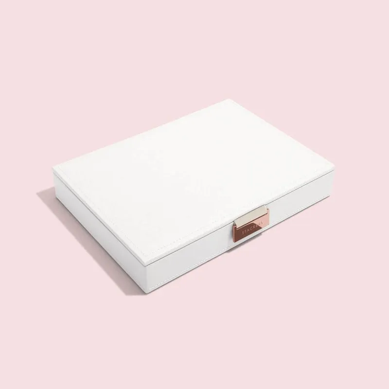 Stackers - Classic Jewellery Box - White