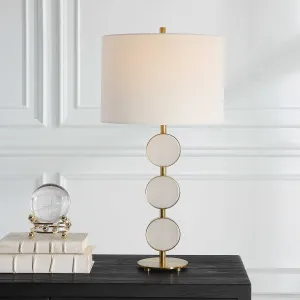 Three Rings Contemporary Table Lamp