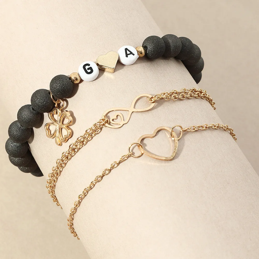 Trendy Irregular Metal Bracelet