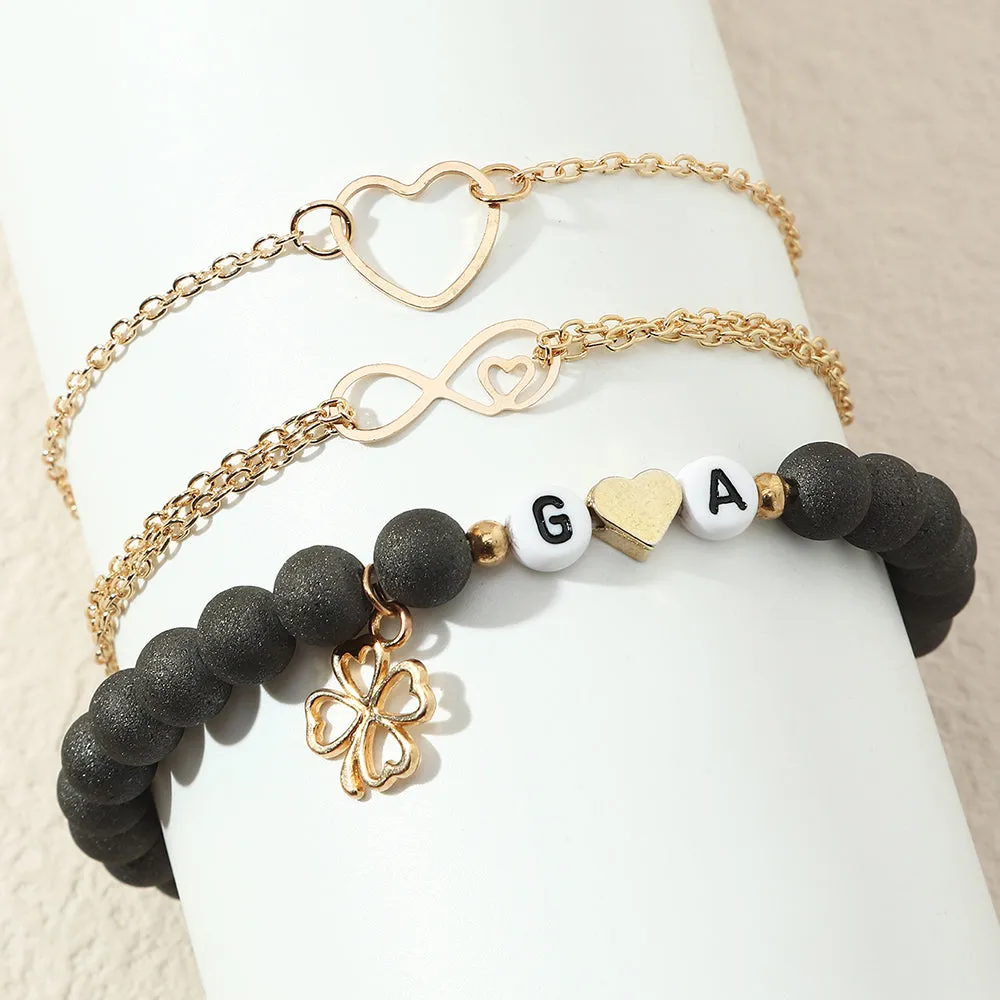 Trendy Irregular Metal Bracelet