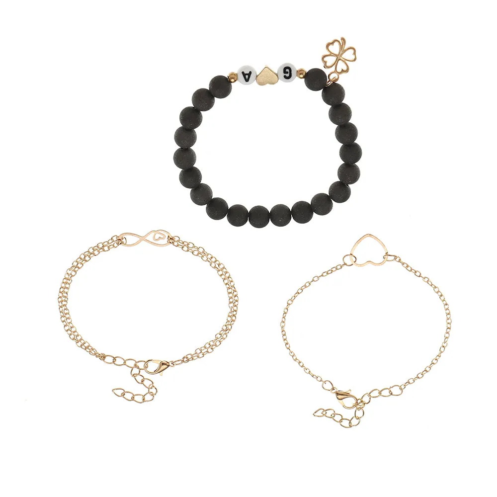 Trendy Irregular Metal Bracelet