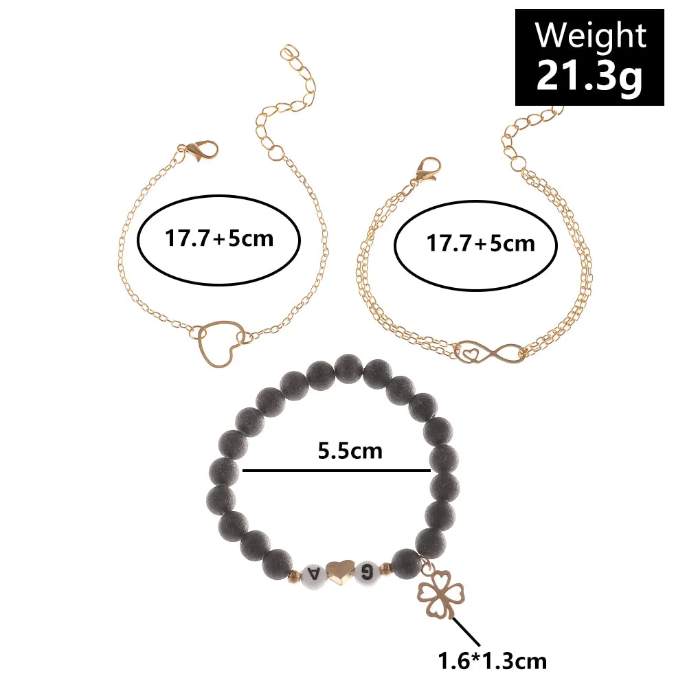 Trendy Irregular Metal Bracelet