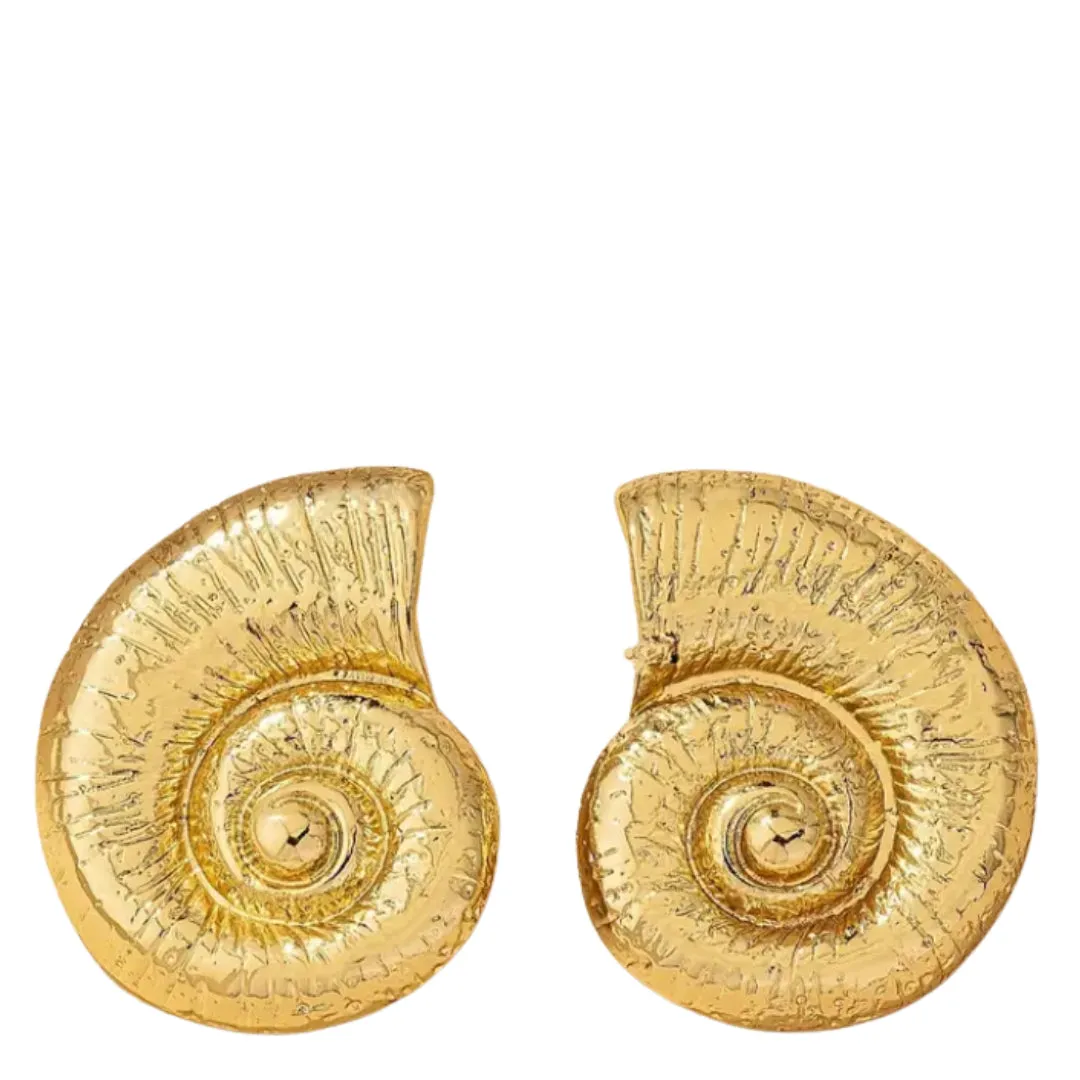 Unique Chic Snail Studs